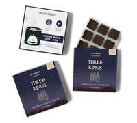 Recambio de ladrillos de incienso de resina Three Kings de Aromafume | 3 x 9 ladrillos | Ideal para espiritualidad y rituales | Fabricado con extractos puros de boswellia, serrata y benjuí | Sin