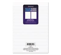 Recambio de libreta Filofax A5 con rayas, m vil, 21,5 x 14,5 cm, 32 hojas color crema, compatible con Filofax A5 recargable (B152008U)