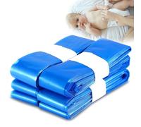 Recambio de papelera para pañales, 4 bolsas de recambio para cubo de pañales, bolsas de plástico perfumadas para bebés, bolsas de eliminación de pañales, capacidad máxima de 280 pañales, para