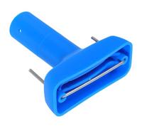 Recambio de punta roscada, Adaptador de poste roscado Conector de plástico for mangos de escoba y fregona Azul Diámetro de rosca de 2,2 cm