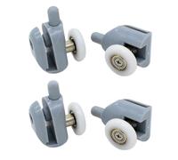 Recambio de rodillos para puertas de ducha, Shower Door Rollers And Pulleys Pack Of 8 Diameter 20-27mm(4pcs Bottom,27mm)