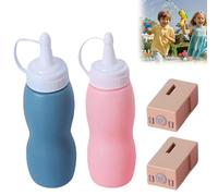 Recambio de solución de burbujas de niebla para máquinas de burbujas de humo, recarga de solución de burbujas adecuada para dispensadores, varitas de burbujas mágicas y fabricantes, líquido de larga