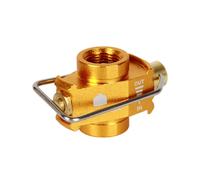 Recambio de tanque plano para recarga de gas para Camping Gas Saver Plus, color dorado