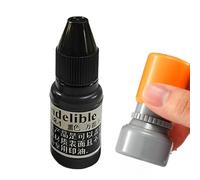 Recambio de tinta de repuesto para cojín de tinta, tinta para sellos de sellos | Golf impermeable no coloreado, sello de presión de aceite de secado rápido, recambios de aceite de tinta tamp, sello de