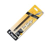 Recambio de tinta para bol grafo Pilot Dr. Grip (paquete de 2) para bol grafos retr ctiles de punta media, tinta negra (77227)