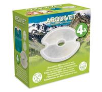 Recambio filtro fuente de agua para gatos y perros - 4 unidades