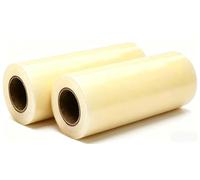Recambio Flexible de PelíCula Desechable Transparente para Envolvedor AutomáTico de Zapatos, Uso Diario en Hogar, Protege Alfombras y Suelos De Madera(A 2Rolls,3.5CM*16CM)