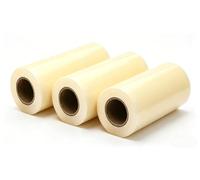 Recambio Flexible de PelíCula Desechable Transparente para Envolvedor AutomáTico de Zapatos, Uso Diario en Hogar, Protege Alfombras y Suelos De Madera(A 3Rolls,3.5CM*15CM)