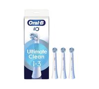 Oral-B Cabezales de repuesto iO Series Ultimate Clean, cabezales redondos originales, cerdas CrissCross, eliminación de placa, 3