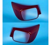 Recambio Lente Marcha Atrás Compatible Con Chevrolet Para Malibu 2012 2013 2014 2015 Accesorios Coche Cubierta Lámpara Trasera Exterior Carcasa Luz Trasera Máscara Luces Freno(Outside A Pair)