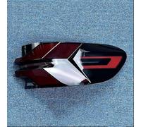 Recambio Lente Marcha Atrás Compatible Con For X5 2023 Cubierta Cristal Para Faro Trasero Carcasa Cristal Tapas Lente Faro Trasero Pantalla Transparente Máscara Faro Trasero(Outside Right)