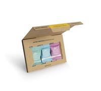 Recambio LeTABS- Jabón ecológico soluble en pastillas, Set de 3 pastillas de 350 ml c/u, Fragancia mixta, made in Italy.