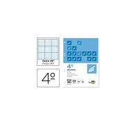 Recambio liderpapel cuarto 100 hojas 60g/m2 rayado nº 46 6 taladros