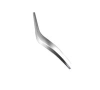 Recambio Maneta Interior Puerta PARA X1 PARA E84 2010-2016 ABS + PC Izquierda Derecha Puerta Interior Del Coche Reposabrazos Tirador Manija Cubierta Exterior Embellecedor(Matte Silver-Left)