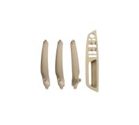 Recambio Maneta Interior Puerta PARA X5 PARA X6 PARA E70 PARA E71 PARA E72 2007-2013 4PCS Kit LHD RHD Puerta Del Conductor Interior Cubierta Del Interruptor De La Ventana Tirador(RHD Beige Model A)