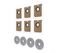 Recambio Mopa Microfibra para Polaris PVCRAC 7290 Kit | Microfibra para suave, no deja pelusa, para ideal para parquet y para madera, para fácil instalación, profunda
