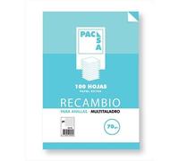 Recambio PACSA Folio 100 Hojas 70 g. 16T Modelo Liso