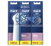 Oral-B Sensitive Clean 6 pieza(s) Blanco