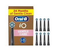 Recambio para Cepillo Oral-B iO Gentle Care Pack 8 Unidades Encías Sensibles Negro