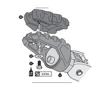Recambio para Kit reposapiés SW Motech EVO para Honda XRV 650/750 87-03|XL 600V Transalp 87-99|CRF 1000L 15-17