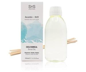 Recambio para Mikado Experience (200 ml) + Palos Difusores - Fragancia Cielo Boreal - Pack de 2 Unidades
