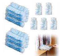 Recambio para Plumero, 30 Piezas Duster Recambios Compatible con Swiffer Plumero Atrapapolvo, Plumero de Mano con Microfibra de Repuesto para Limpiar Coches, Persianas, Telarañas y Cocina