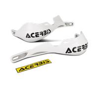Acerbis Rally Pro Shell de la Guardia de Mano, negro-blanco para Hombres