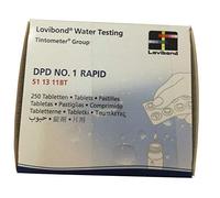 Recambio tabletas reactivo medición Cloro Libre DPD 1 Lvd. Recarga 250 UD Rapid/Manual. 51 13 11BT