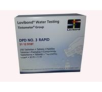 Recambio tabletas reactivo medición Cloro Total DPD 3 Lvd. Recarga 250 UD Rapid/Manual. 51 12 91BT
