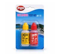 Recambio Test Kit Cloro y pH Piscina Reactivos Phenol Red y OTO 15 ml Medidor Cloro Bromo y pH Compatible con Kits de Analisis de Agua para Piscinas Spa Jacuzzi Universal FLUVIA