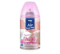 Recambios Aerosol Ambientador Spray Frescor Natural para Difusores y Manual, Esencia para hogar con Aroma Talco 250 ml