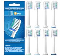 Recambios Cepillo Compatible con Philips Sonicare,8 paquete | Profesionales Cepillo de Dientes Eléctrico para Philips Sonicare HealthyWhite FlexCare 4100 5100 Sonic G3 C2 W3 Cepillo y más