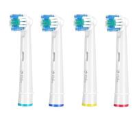 Recambios Cepillos Compatible con Oral B - Milos Premium Cabezales de Repuesto para 4 Piezas Profesionales Cepillo de Dientes Eléctrico Limpieza Profunda