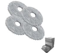 Recambios compatibles con Cecotec Conga Conga X70 / X70 Xtreme Robot Aspirador. Reemplazo de Mopas fregado y cepillos Laterales Piezas de Repuesto