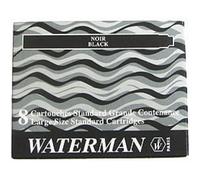 Cartucho Tinta WATERMAN Negro, Caja x8