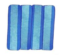Recambios de cabezal de fregona para mopa en aerosol, almohadillas de microfibra premium para suelos duros para superficies duras, recambios lavables y reutilizables, 4 piezas