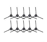 Recambios de cepillo lateral 10 piezas para Cecotec para Conga para robot aspirador X50 diseñado para un rendimiento fiable en tareas diarias de limpieza