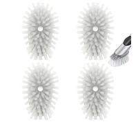 Recambios de Cepillo para Cepillo de Platos OXO - Paquete de 4 Cabezales dispensadores de jabón de Limpieza para fregador (Gris)