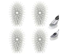 Recambios de Cepillo para Cepillo de Platos OXO - Paquete de 4 Cabezales dispensadores de jabón de Limpieza para fregador (Gris)