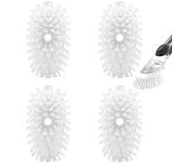 Recambios de Cepillo para Cepillo de Platos OXO - Paquete de 4 cepillos de Limpieza de jabón dispensador de Repuesto para Estropajo (Blanco)
