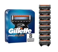 Recambios de cuchillas de afeitar Gillette ProGlide para hombre, 8 unidades, con 5 cuchillas antifricción para un afeitado apurado y duradero