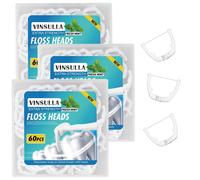 Recambios de hilo dental Ultraclean Access compatibles con Listerine Ultraclean Access Mint, 60 unidades (paquete de 3)