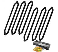 Recambios de junta superior e inferior compatibles con selladores al vacío GERYON Food Saver E2900/E2901, 6 juntas de espuma para sellado de alimentos