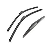 Recambios de limpiaparabrisas Compatible con Hyundai I30 Hatch N 2018-2024, 26"+16"+12", 3 escobillas limpiaparabrisas delanteras y traseras Delanteras Brazos Limpiaparabrisas