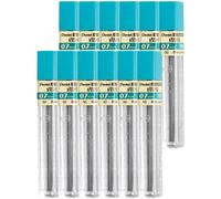 Recambios de mina para portaminas mec nicas Pentel Super Hi-Polymer de 0,7 mm, HB medio, 144 minas