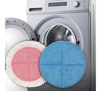 Recambios de paño de fregona para fregona eléctrica para almohadillas para dispositivos automáticos de limpieza de pisos y depuradores (azul)