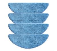 Recambios de paños lavables para fregona Cecotec para Conga M50 y M50 para X-Treme para una eliminación eficaz de desechos (paquete de 4)