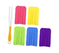 Recambios de Plumero de Fibra Reutilizables con para pulir Muebles de Vidrio, Ventilador, Ventana, Piso y vehículo en Interior, Herramienta para Quitar Polvo Estirable para Uso en y
