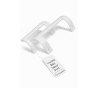 RECAMBIOS DREYMA Asa Tirador Puerta Frigorífico Congelador Pack 2 Distancia Tornillos 215 mm Largo 250 mm Blanco Anclaje Doble Orificio Montaje Rápido Recambio Robusto Compatible Beko Saivod