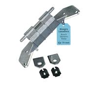 RECAMBIOS DREYMA Bisagra Puerta Lavadora Metalica Eje 79mm Kit Montaje Ref 00153150 312170 Anticorrosion Ajuste Preciso Apertura Suave Compatible con Bosch Balay Constructa Repuesto Profesional